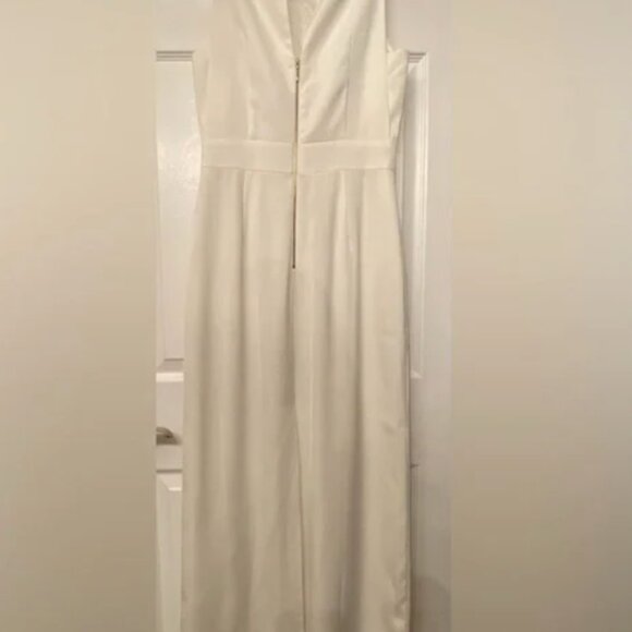 Ted Baker Aaina Embellished Maxi Dress gown white gold size 2 nwot - Picture 5 of 16